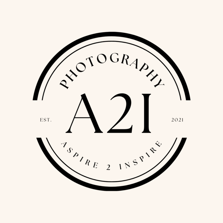 Circular Logo of a2i photography